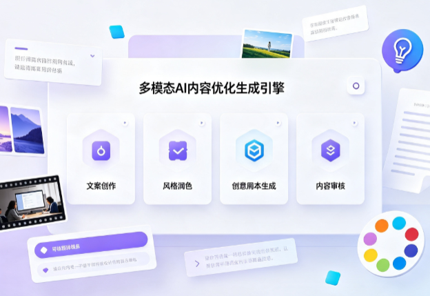 溪湖区AI智能内容优化创新 多模态生成技术丰富数字内容创作生态