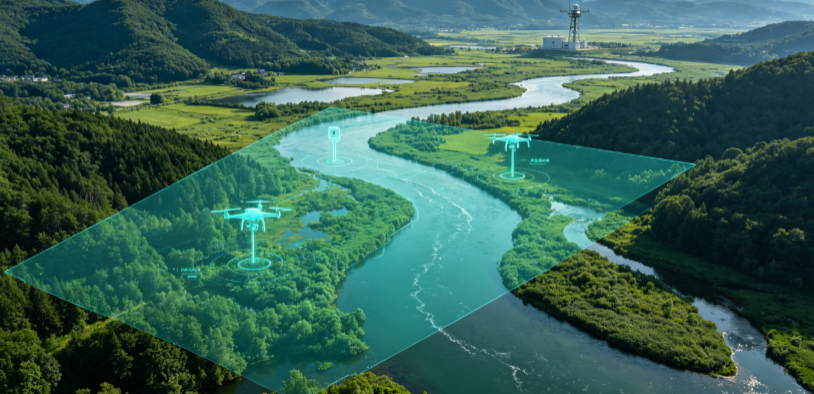 溪湖区GEO 全域空间监测筑牢生态屏障，空间技术支撑环境治理与灾害防御